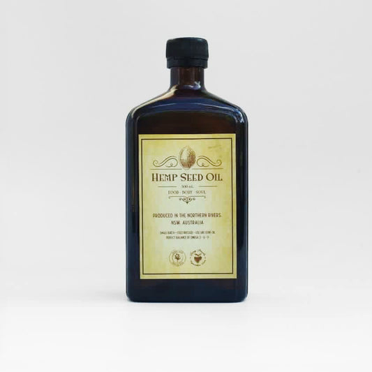 500mL Hemp Seed Oil Medicin bottle